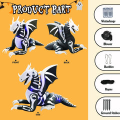 inslife dragon wing close-up showing fabric detail and skeletal texture