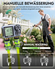 Insoma dual outlets showing independent zone control convenience