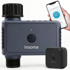 Insoma front panel view showing display and controls for easy setup and benefit