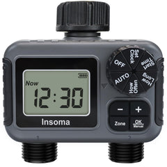 Insoma front view showing control panel and clear display for easy programming