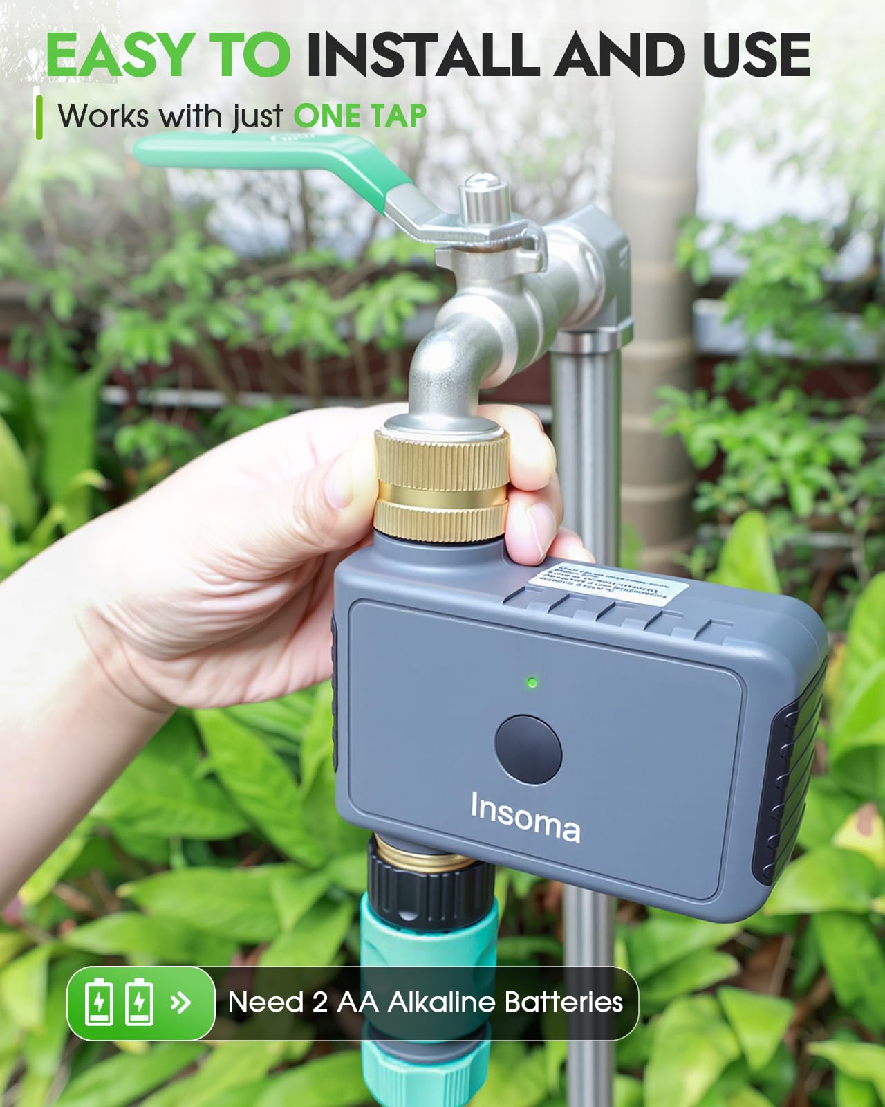 Insoma metal filter detail preventing sediment and extending valve life