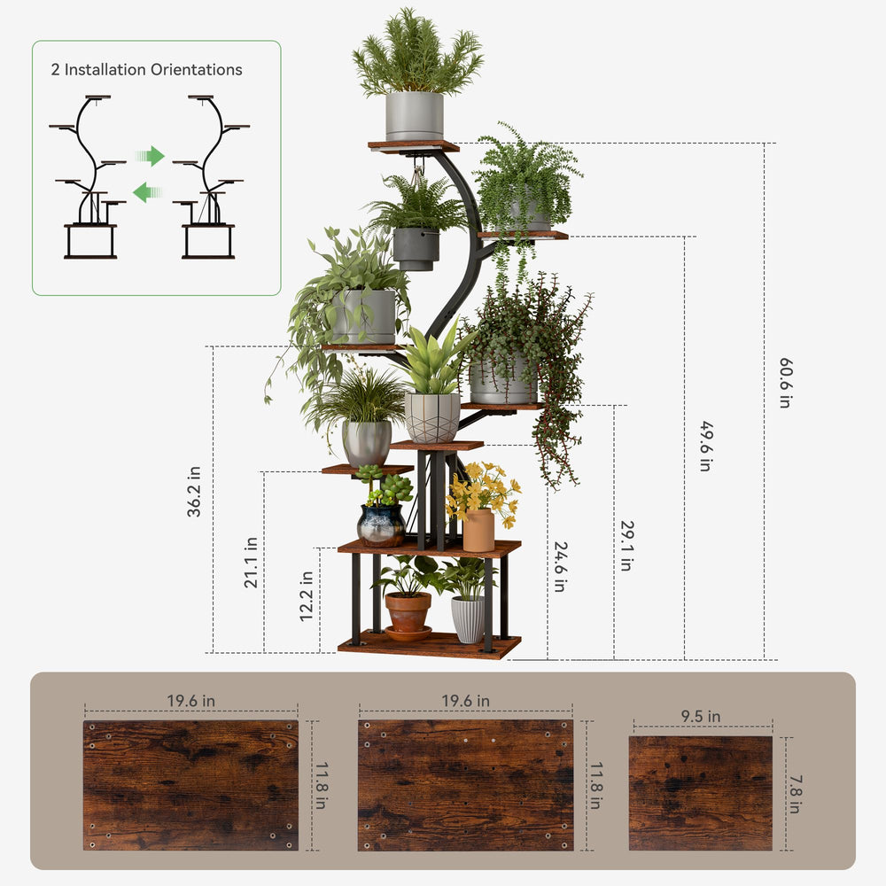INSPOK styled corner with plants showing decorative and functional benefit