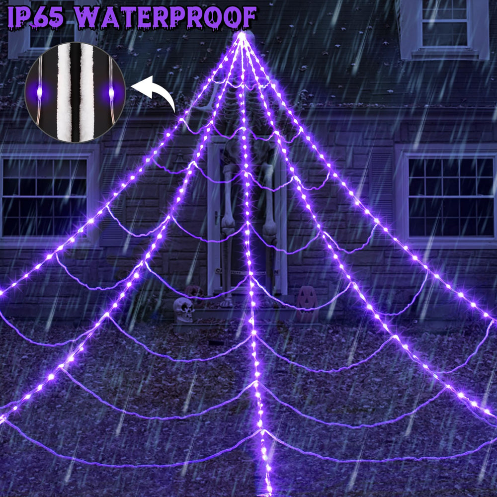 INST low-voltage adapter and included stakes simplifying secure setup