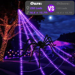 INST close-up of 59-inch plush spider showing realistic details and poseability