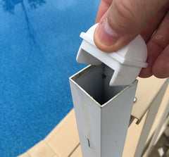 InstaCap close-up of PVC texture highlights weather-resistant finish