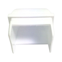 InstaCap cap installed on top post shows clean protected edge