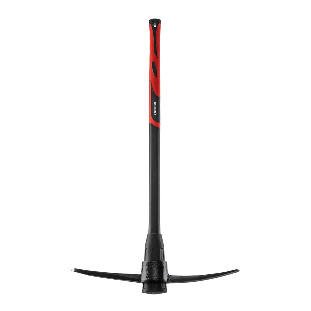 INTERTOOL front view showing full 36-inch mattock and balanced profile