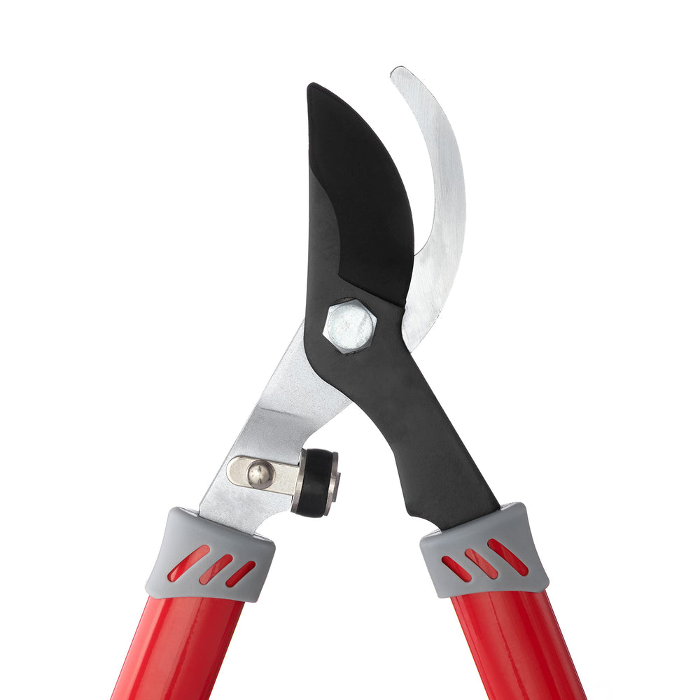 INTERTOOL loppers held for scale, 29-inch length for extended reach