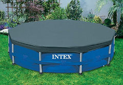 INTEX close-up of PVC edge showing durable material and reinforced hem benefit