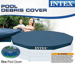 INTEX detail of included rope tie being secured under frame for wind resistance