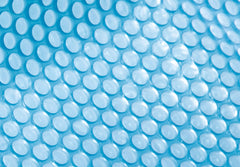 Intex bubble-texture close-up highlighting solar heat absorption benefit