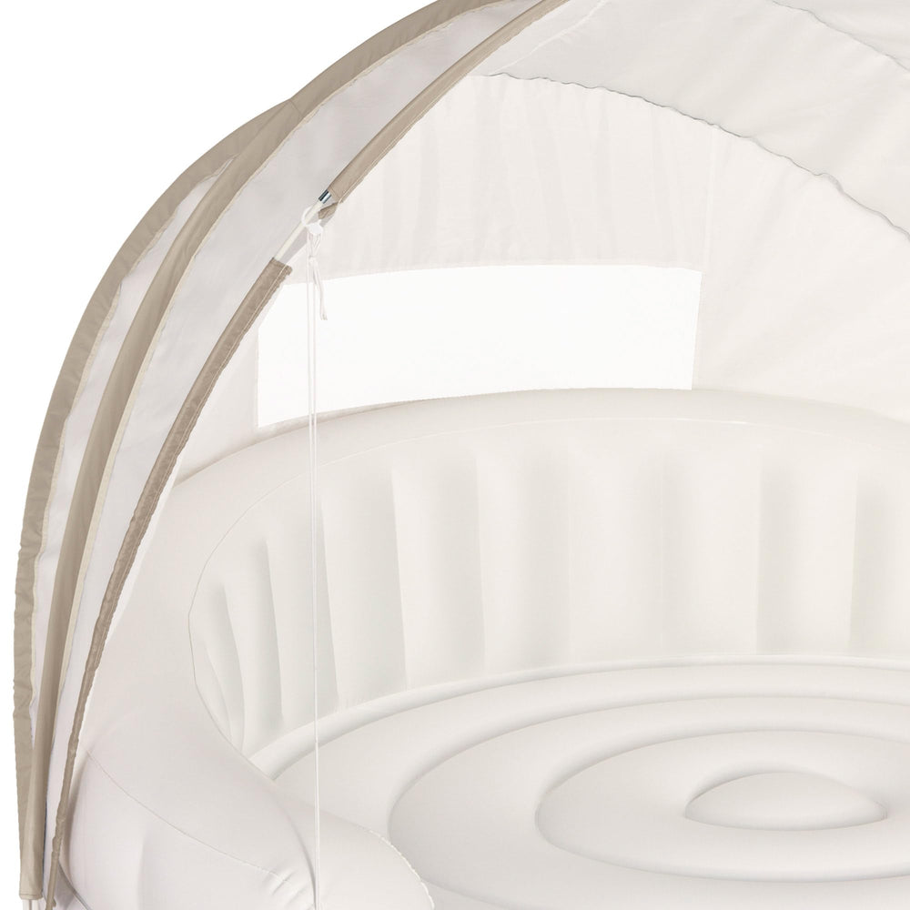 Intex canopy island PVC texture closeup showing puncture resistant material