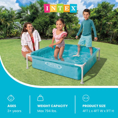 Intex close-up of foam-padded beam offering cushioned comfort