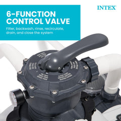 INTEX connector hoses installed demonstrating quick setup and secure fit