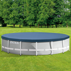 Intex cover edge detail highlighting reinforced stitching and durability