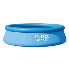 INTEX front view of assembled pool showing quick setup benefit