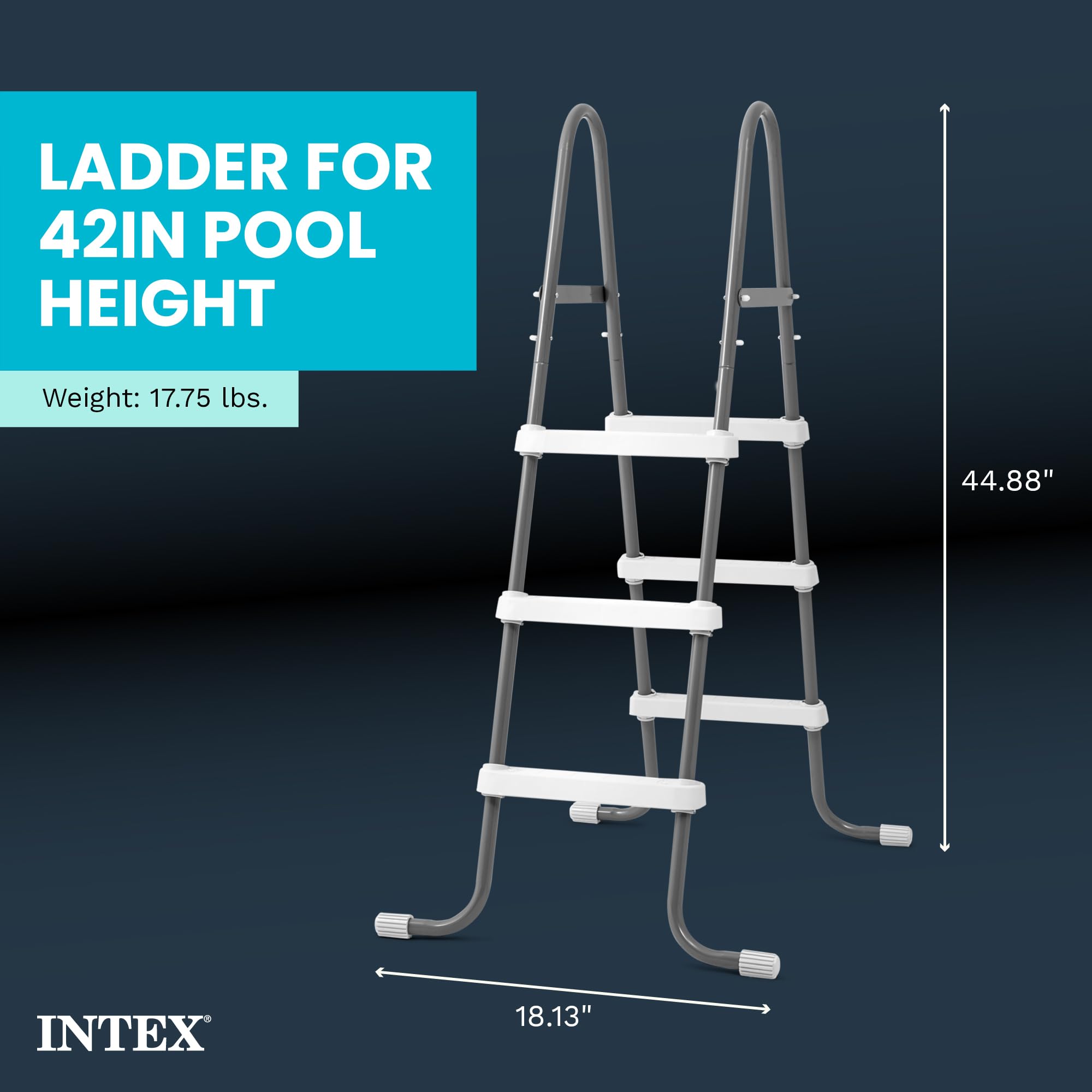 Intex marco de acero con refuerzo superior para mayor estabilidad