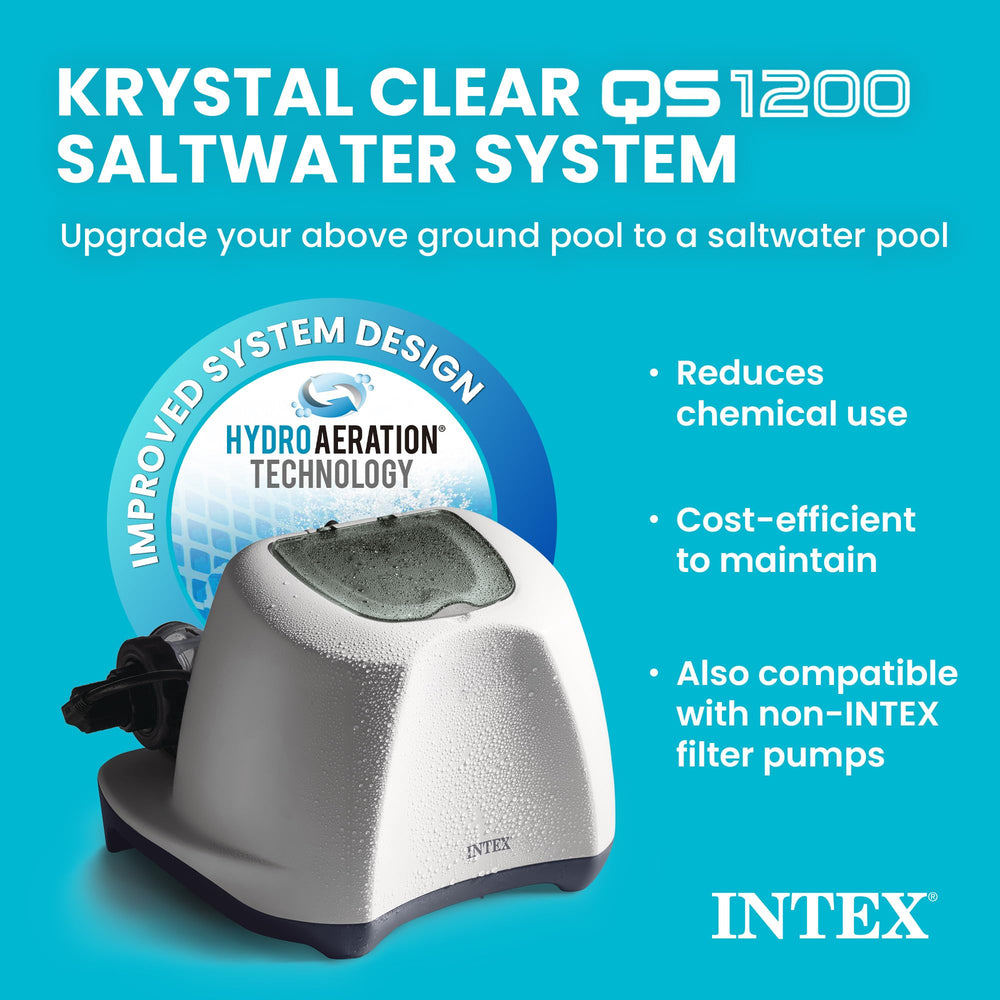 INTEX close-up of electrolytic cell highlighting durable construction and easy maintenance