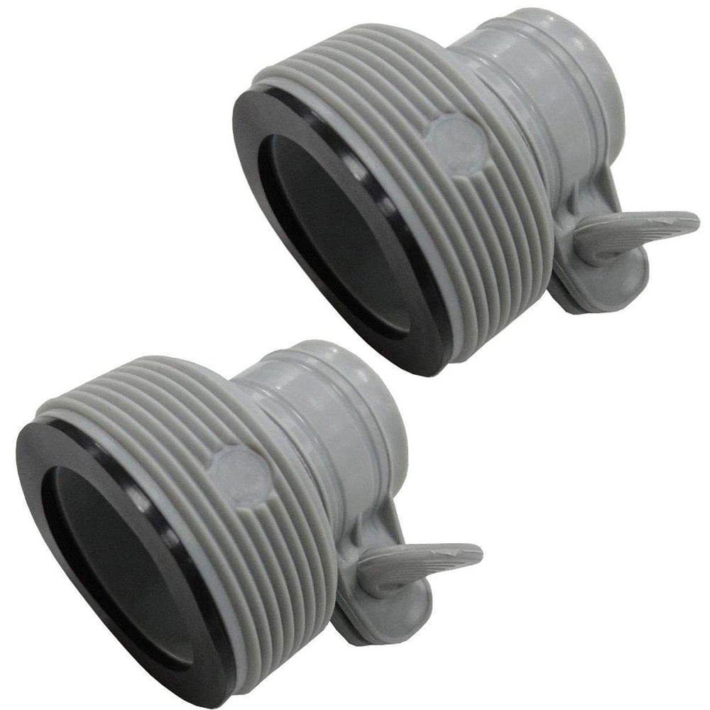 Intex valve next to ruler showing compact size and correct fit benefit