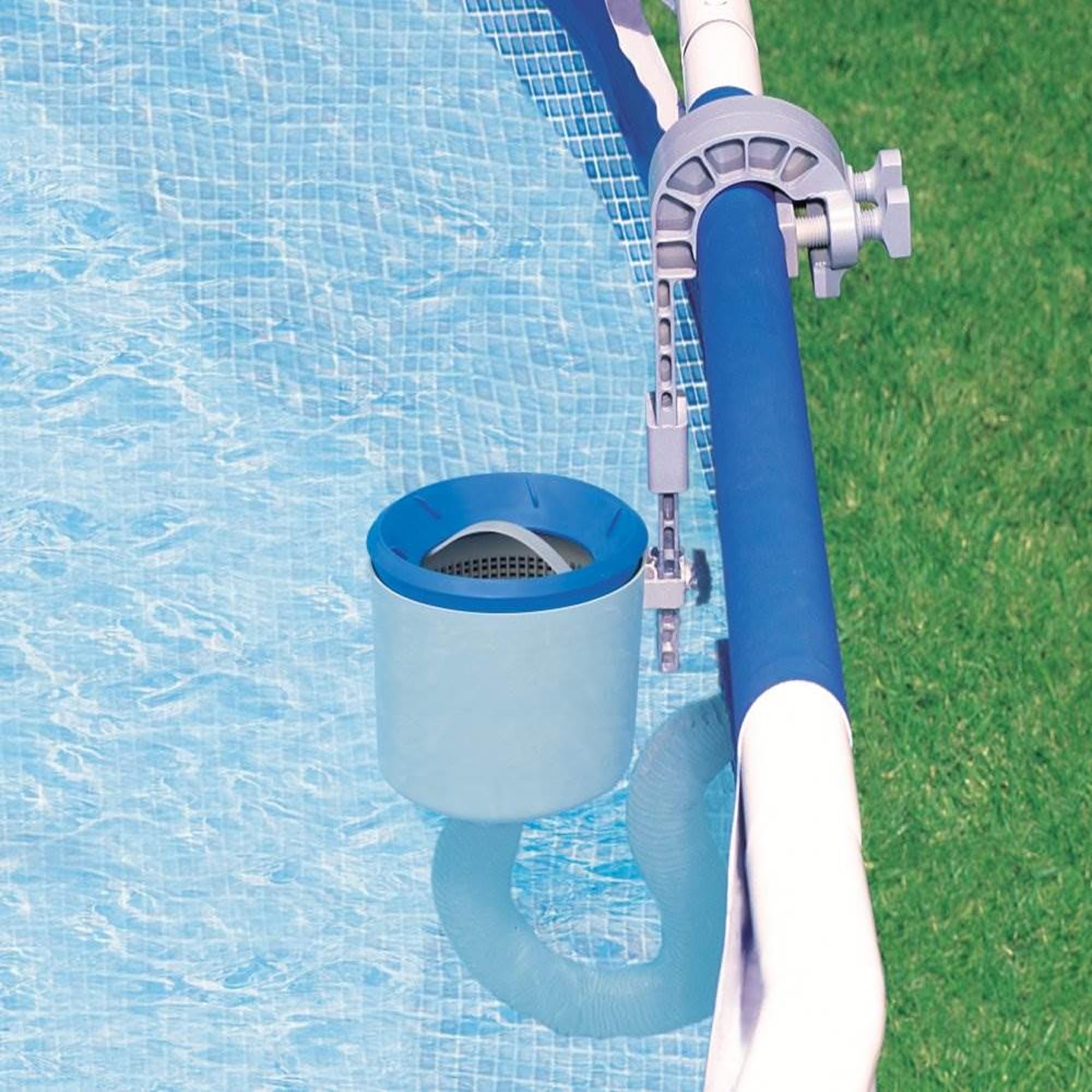 Intex transfer hose and Adapter B displayed for reliable pump connection and leak prevention