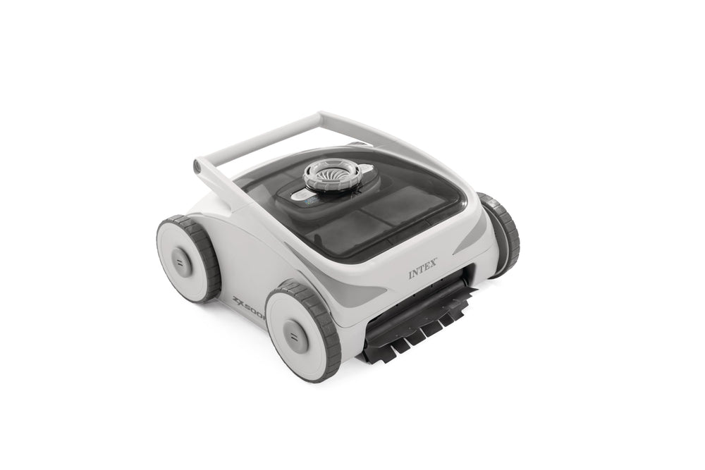 INTEX ZX500R front view showing compact cordless design and easy placement
