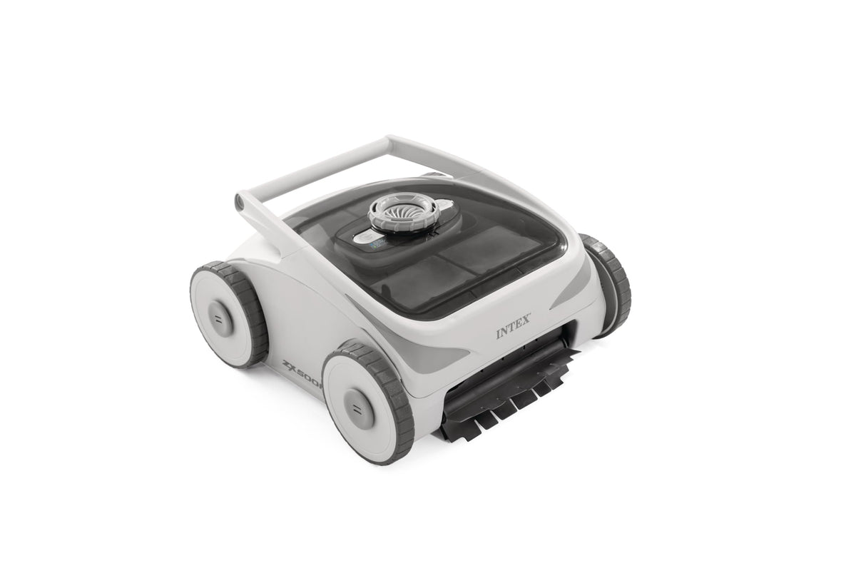 INTEX ZX500R front view showing compact cordless design and easy placement