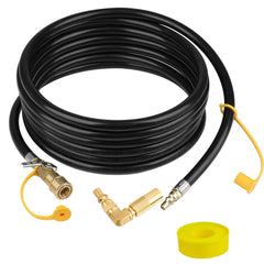 Iococee front connector and hose showing secure quick-connect benefit
