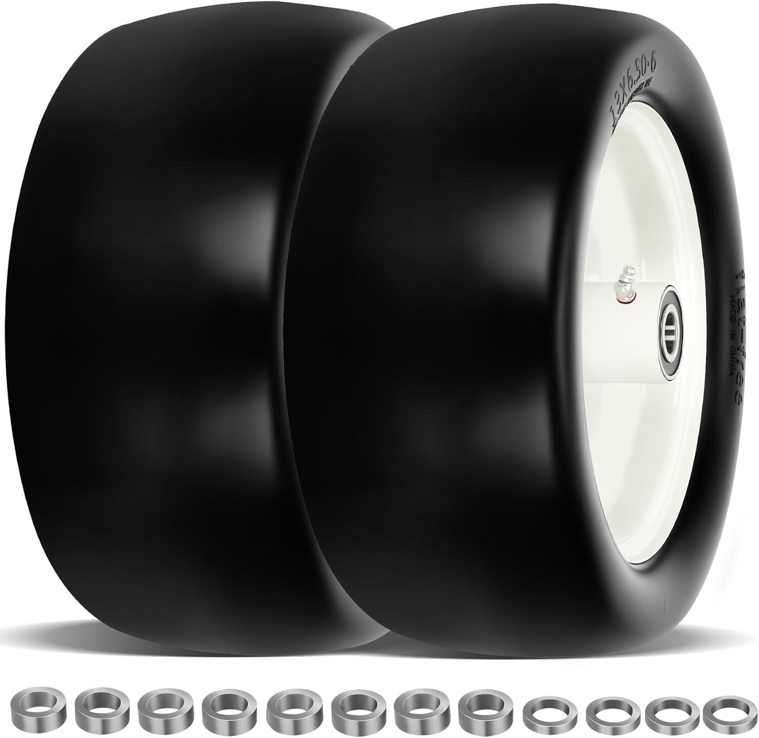 Iococee front assembled wheel showing ready-to-install durability