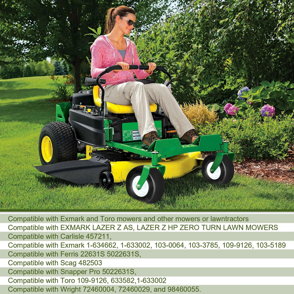 Iococee lawn lifestyle use on grass demonstrating puncture-proof mowing peace