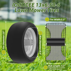 Iococee rim close-up highlighting carbon-steel construction for long life