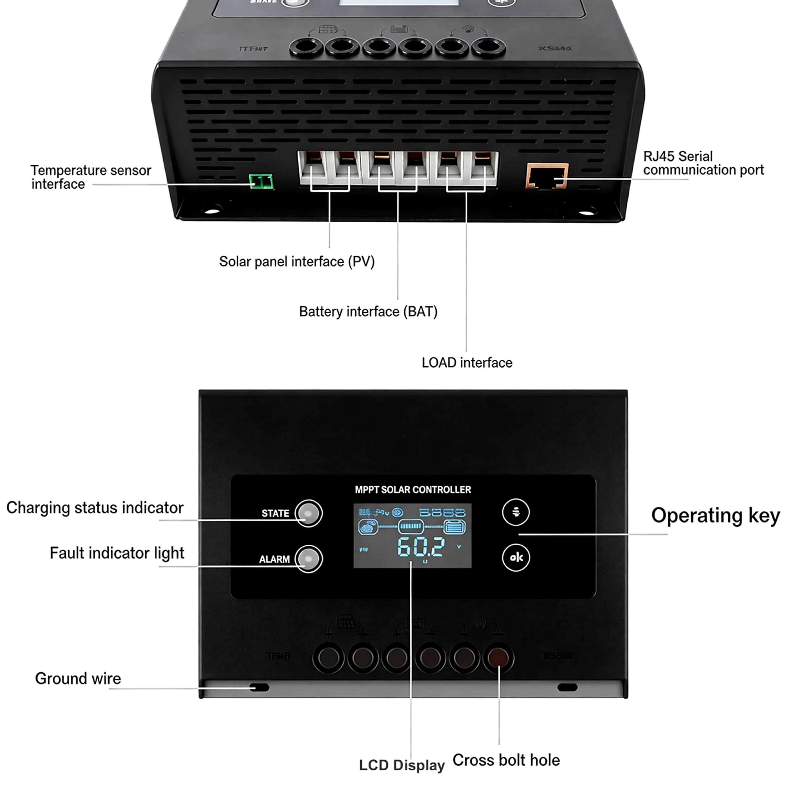 ipandee next to a 12V battery highlighting scale and compatibility benefits