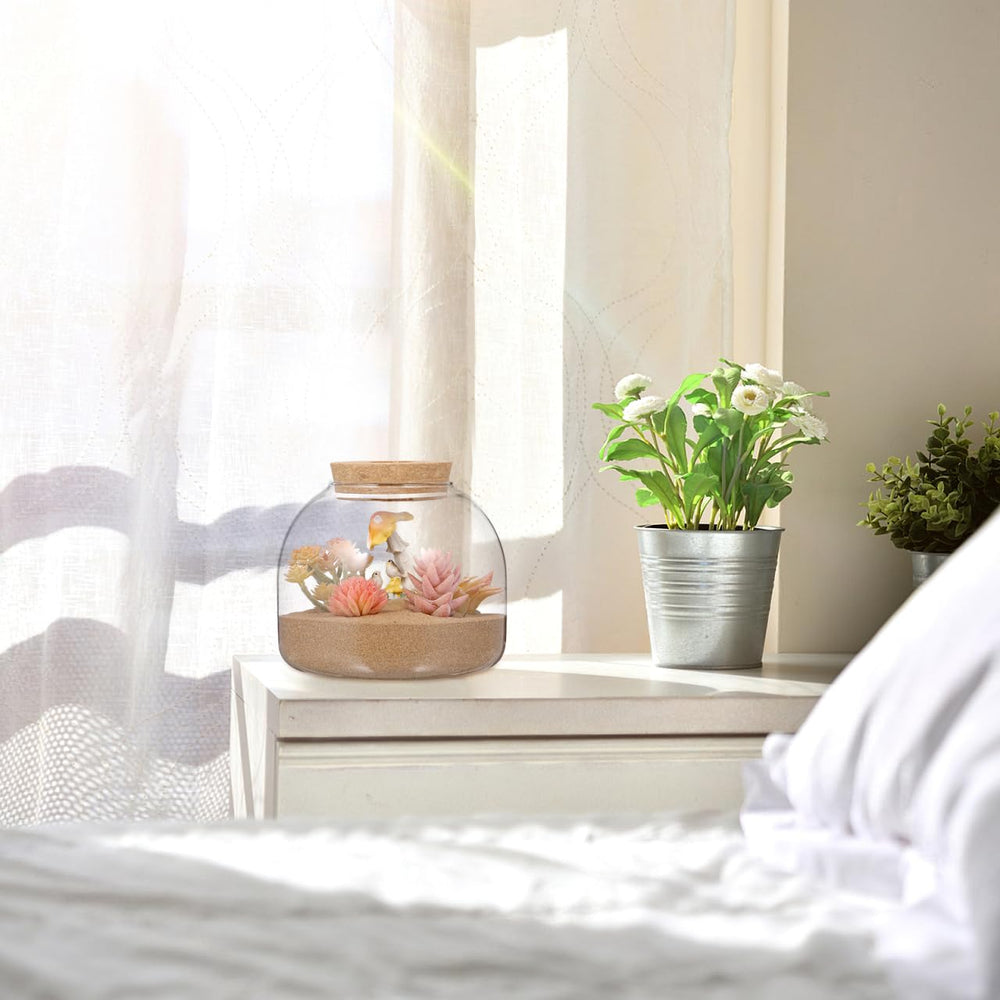 iplusmile jar on desk showing tidy decor and workspace enhancement benefit