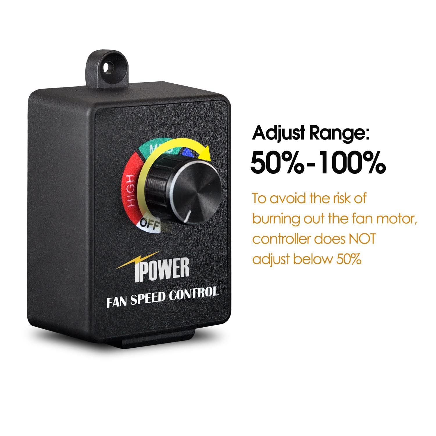 iPower fan and filter installed in a grow tent showing improved ventilation benefit