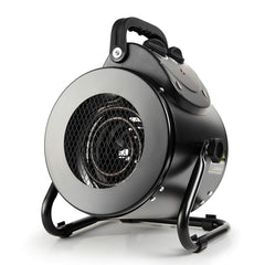 iPower front view heater showing compact design and stable base for safe use