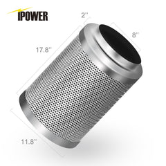 iPower GLFILT6M flange detail highlighting reversible connection and secure mounting