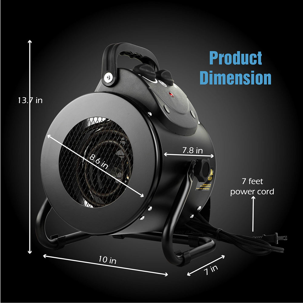 iPower stainless steel housing close-up resisting corrosion and easy cleaning