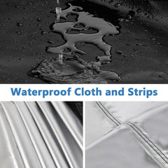 Iptienda adjustable drawstring and buckles secure cover in wind