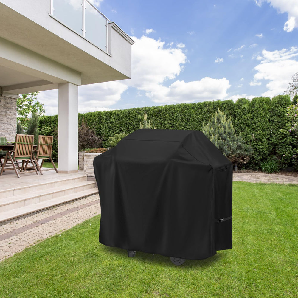 Iptienda folded cover in hand illustrating compact storage and portability