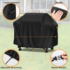 Iptienda cover on Weber Slate 36-inch griddle for full coverage