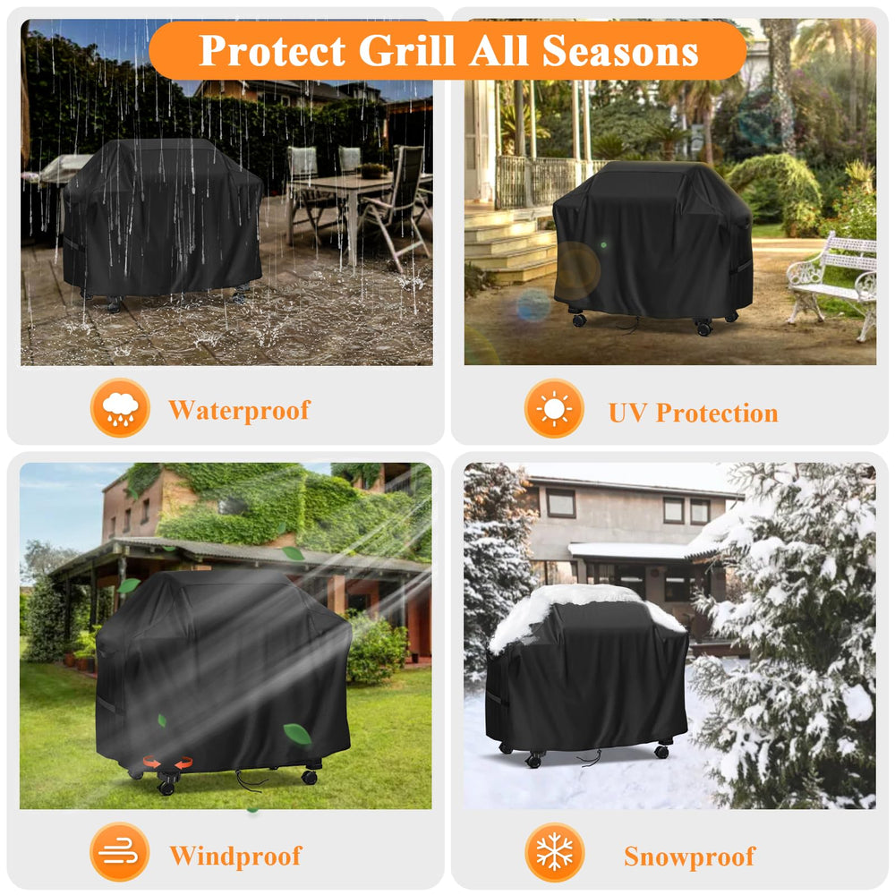 Iptienda top handles making cover easy to put on and take off