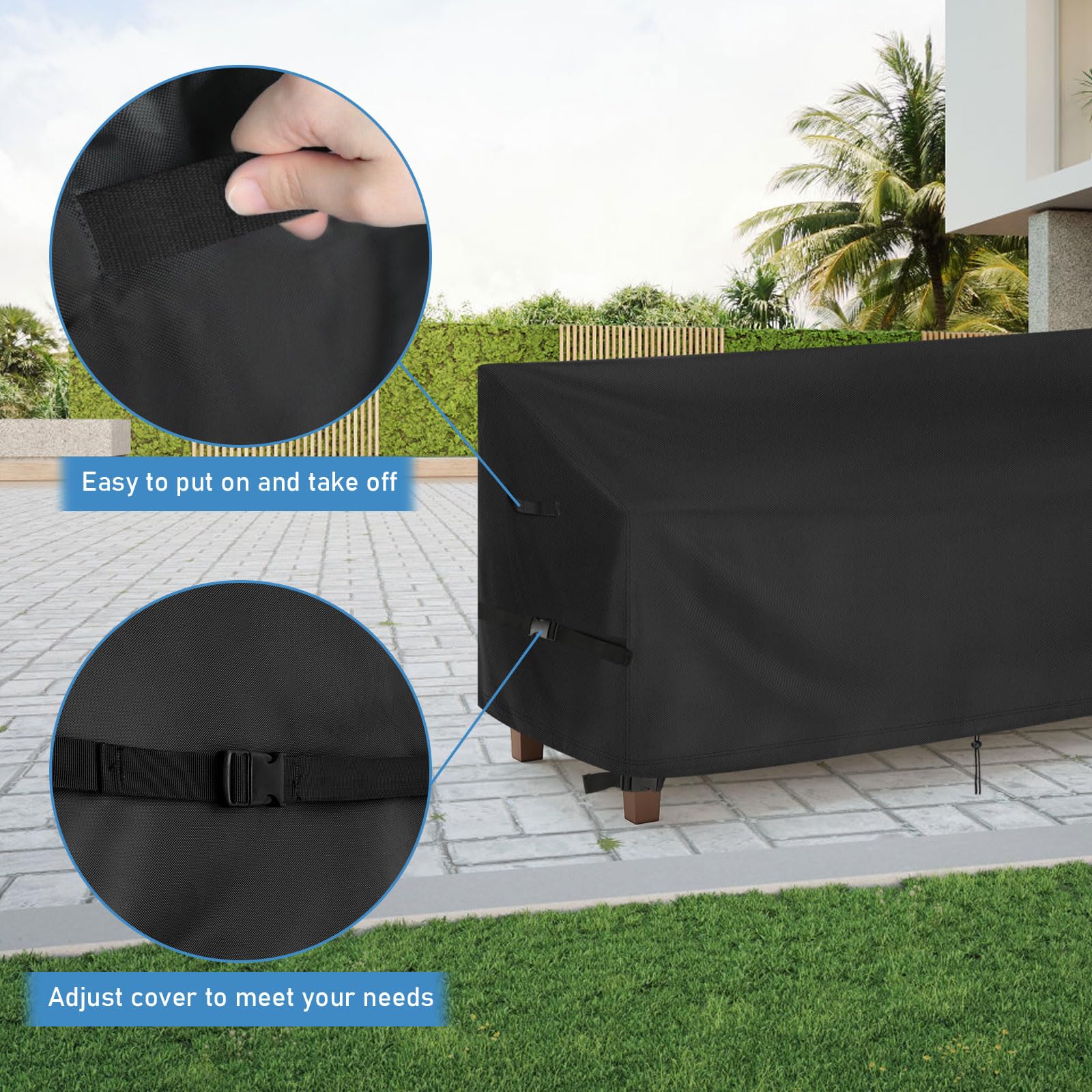 Iptienda handles shown for easy installation and removal benefit