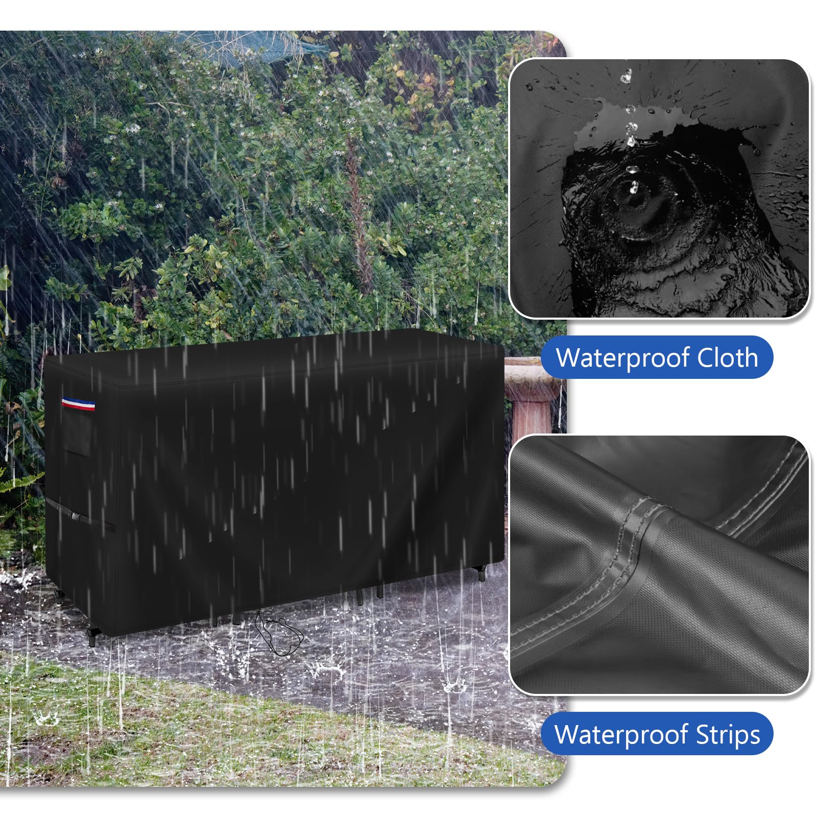 Iptienda venting detail allowing airflow to reduce trapped moisture