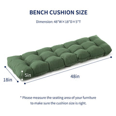 IPYNBAP close-up tufted detail highlighting durable stitching and even foam distribution for comfort