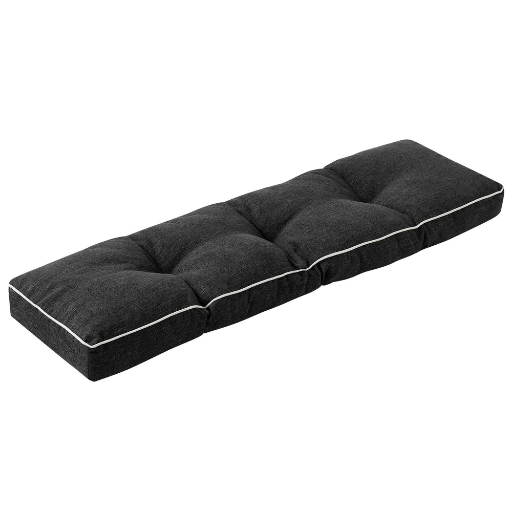 IPYNBAP front view of 42x16 bench cushion showing neat profile and comfort