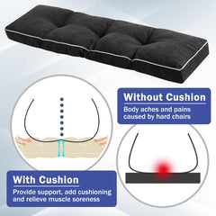 IPYNBAP non-slip bottom view demonstrating secure grip on chair surfaces