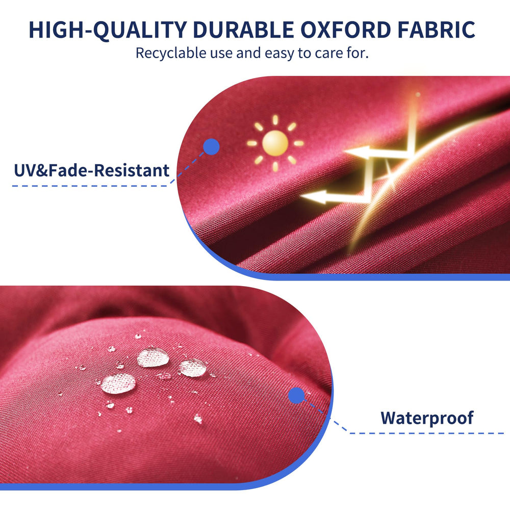 IPYNBAP tufted detail and piped edge conveying durability and style