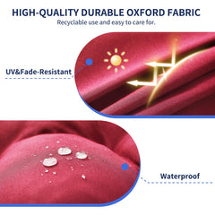 IPYNBAP tufted detail and piped edge conveying durability and style