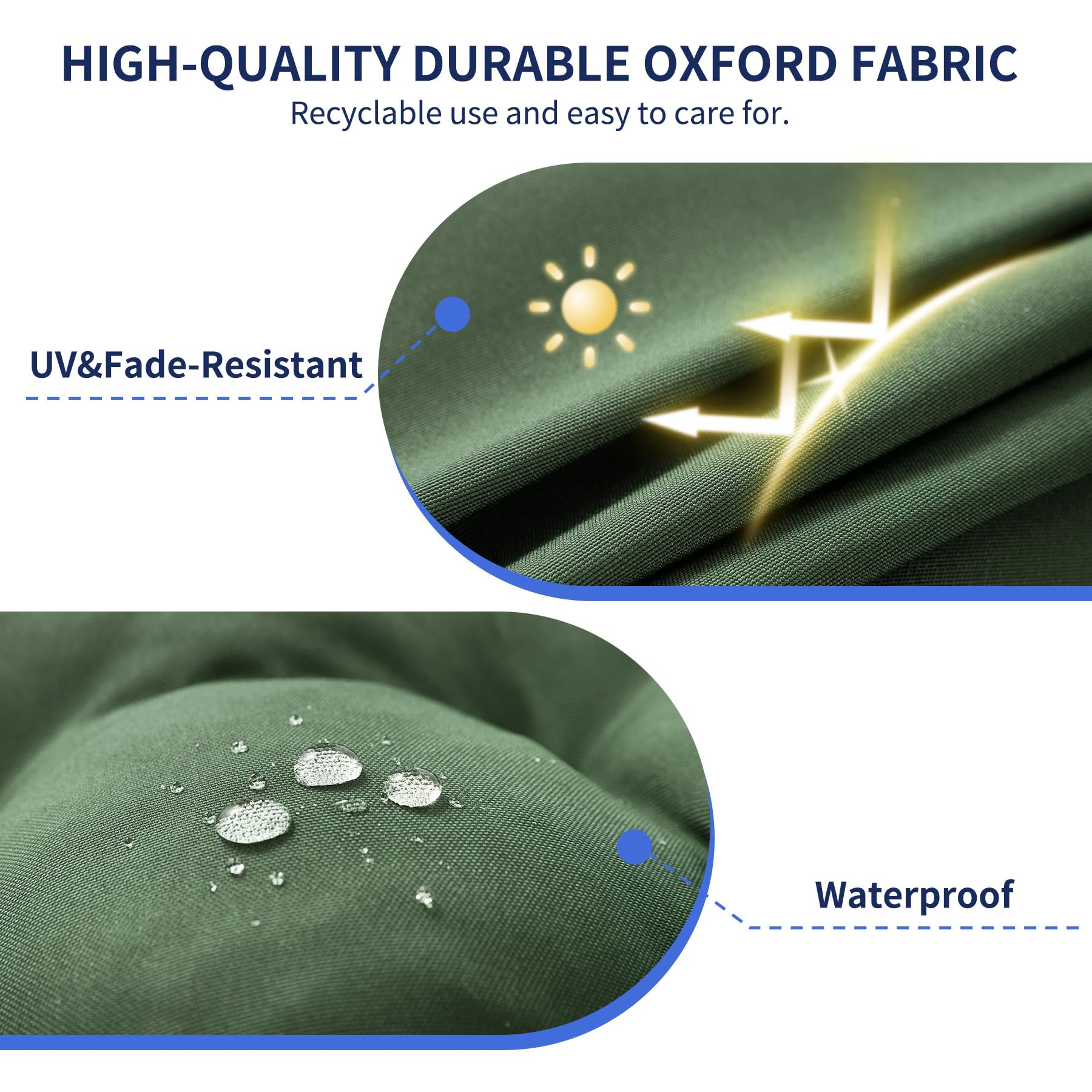 IPYNBAP interior waterproof layer illustration showing TPU membrane that protects foam from spills