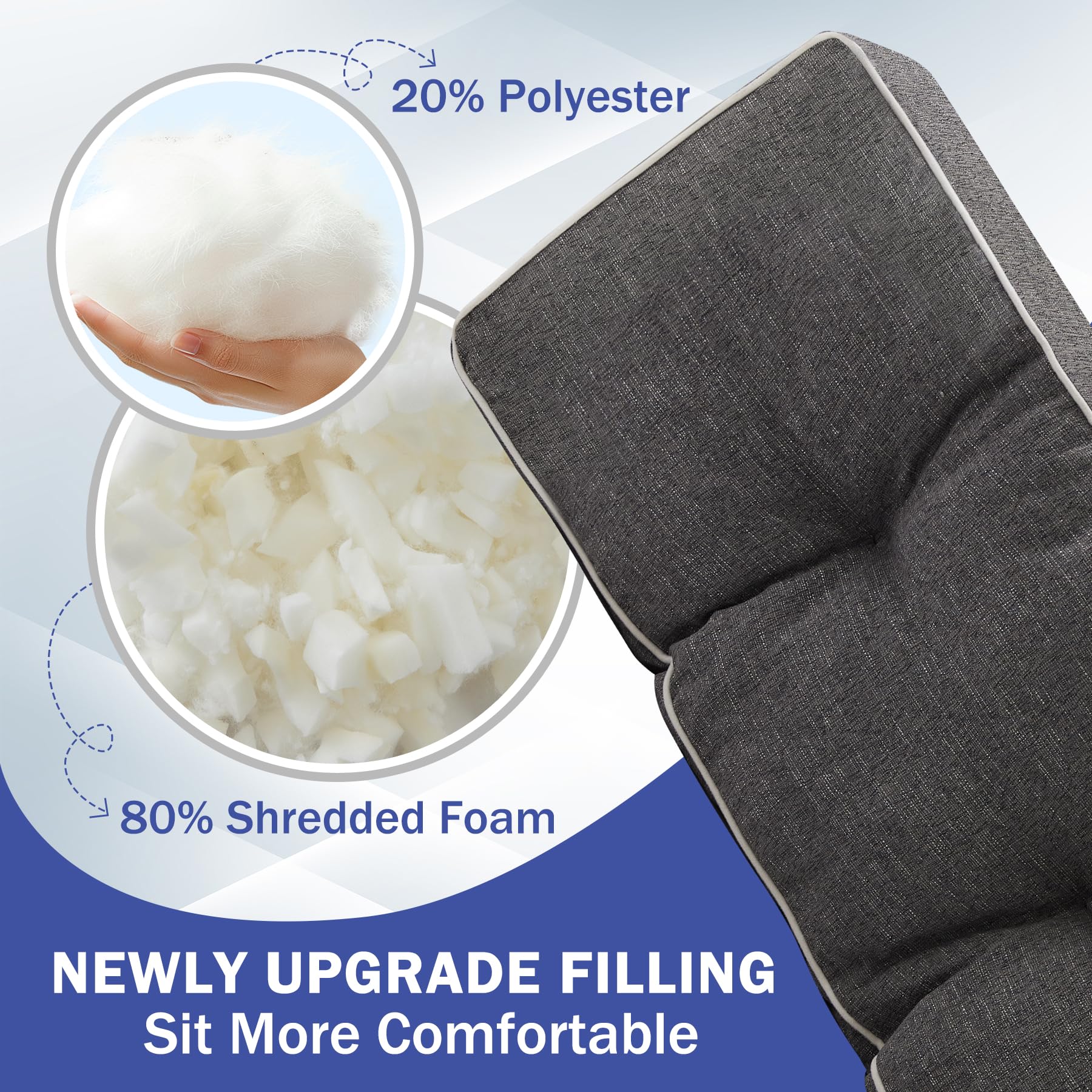 IPYNBAP close-up of tufting and piping highlighting durable craftsmanship