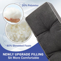 IPYNBAP close-up of tufting and piping highlighting durable craftsmanship